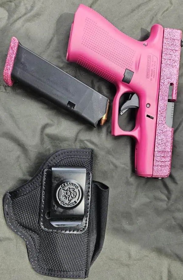 Concealed carry pistol, 9mm single-stack,
