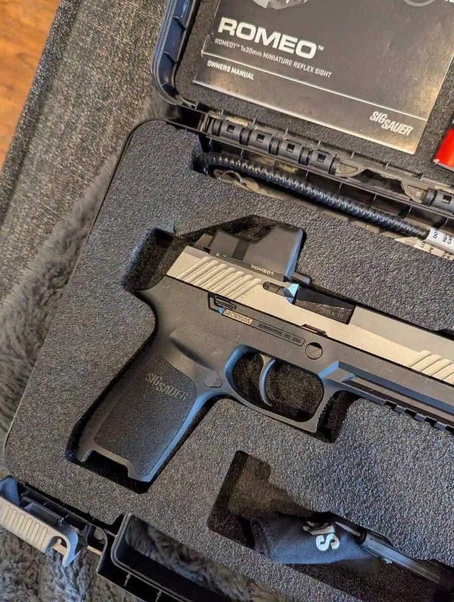 chicago sig sauer p320 x full optics ready