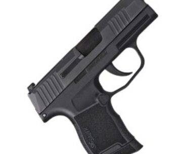 PISTOL 9MM PARA SIG P365 X NITRON XRAY3 12RD OPTICS READY BLACK 3.1 IN