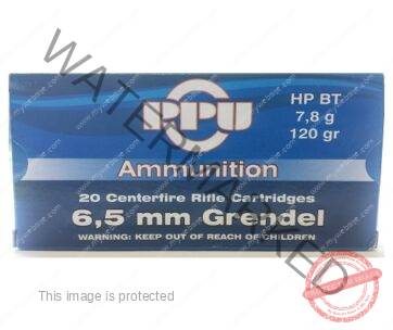 1000 Rounds Of Prvi Partizan 6.5 Grendel Ammo 120 Grain Hollow Point Boat Tail
