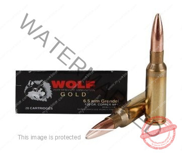 1000 Rounds Of Wolf Gold 6.5 Grendel Ammo 120 Grain Multi Purpose Tactical